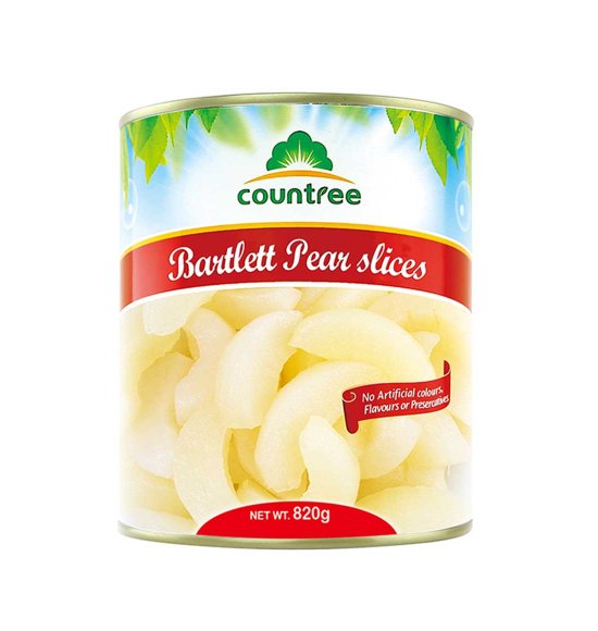 Canned Bartlett Pear slices