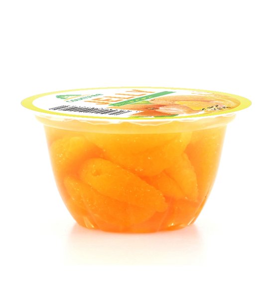 Mandarin orange jelly in Cups 4OZ