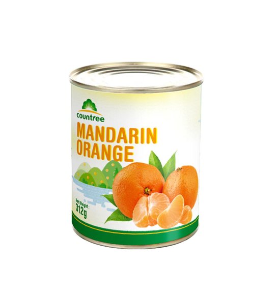 Canned mandarin orange segment 312g