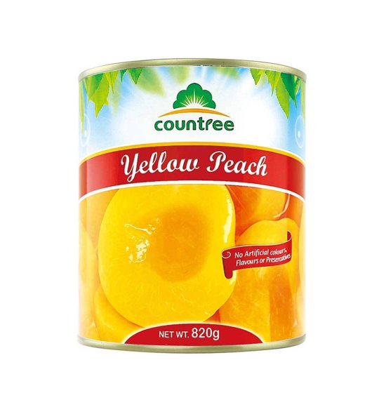 Canned Yellow Peach Halves