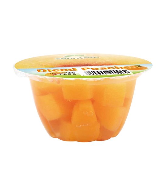 Yellow Peach Dices 4OZ
