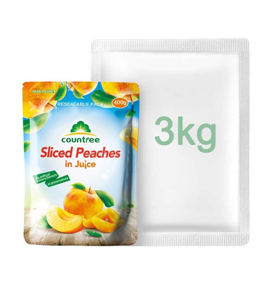 Canned Yellow Peach in Pouch