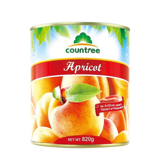 Canned Apricot Halves 820g