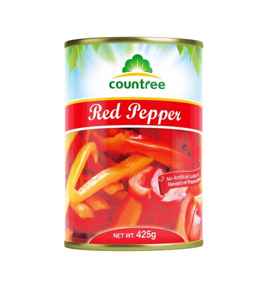 Canned Marinated Sweet pepper strips