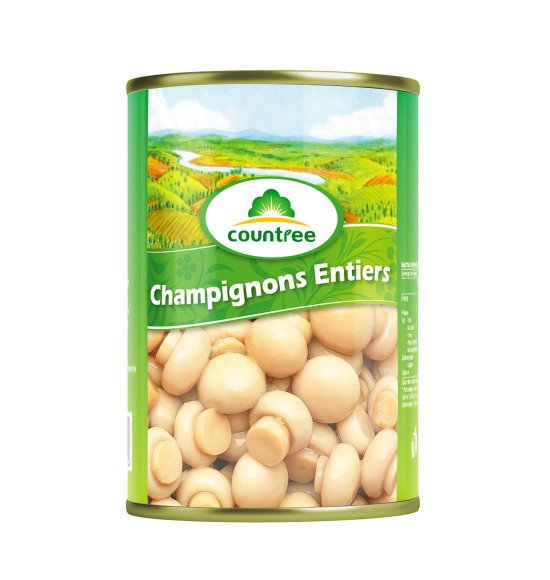 Canned mushroom whole