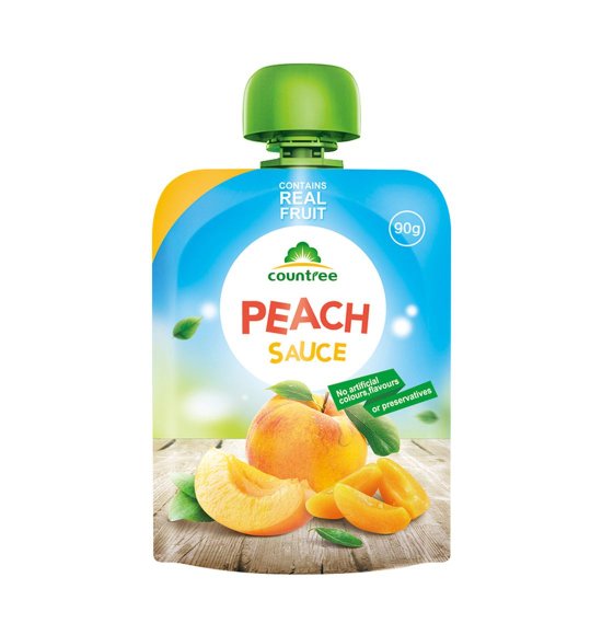 Yellow peach flavor in pouch 90g