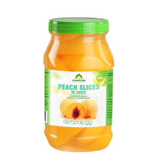Peach Slice in Fruit Tubs