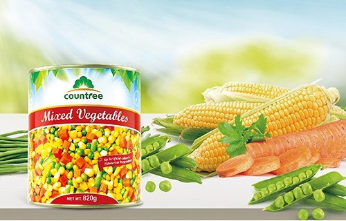 Canned Mixed Vegetables