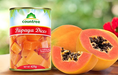 Canned Papaya
