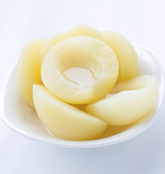 Canned White Peach Halves