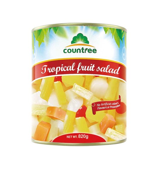 Customized Canned Tropical fruit salad