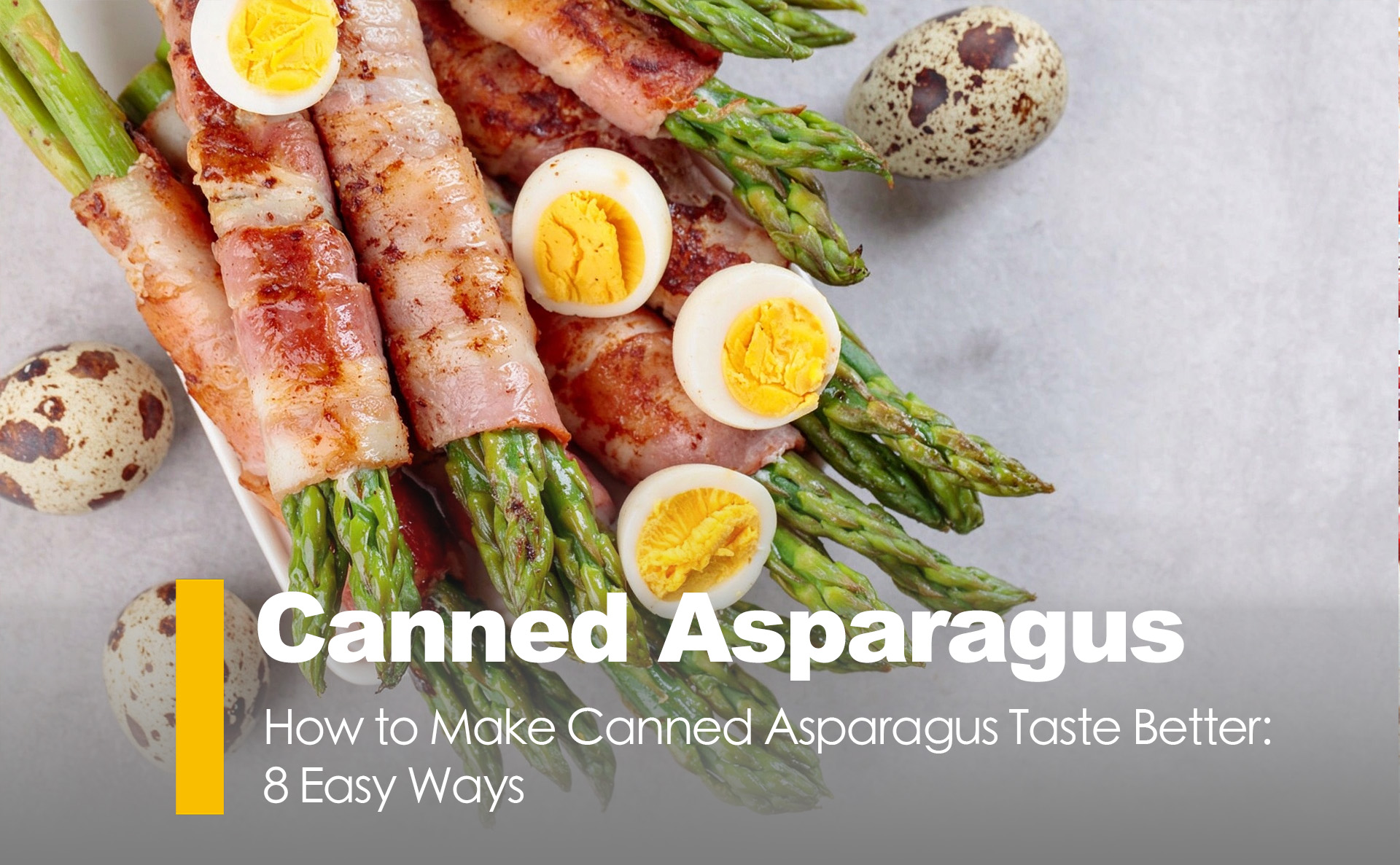 How to Make Canned Asparagus Taste Better: 8 Easy Ways