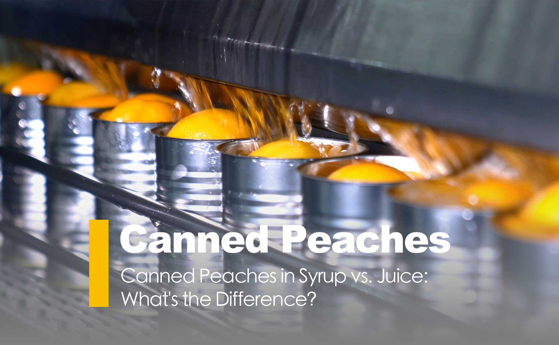 Canned Peaches in Syrup vs. Juice: What's the Difference?